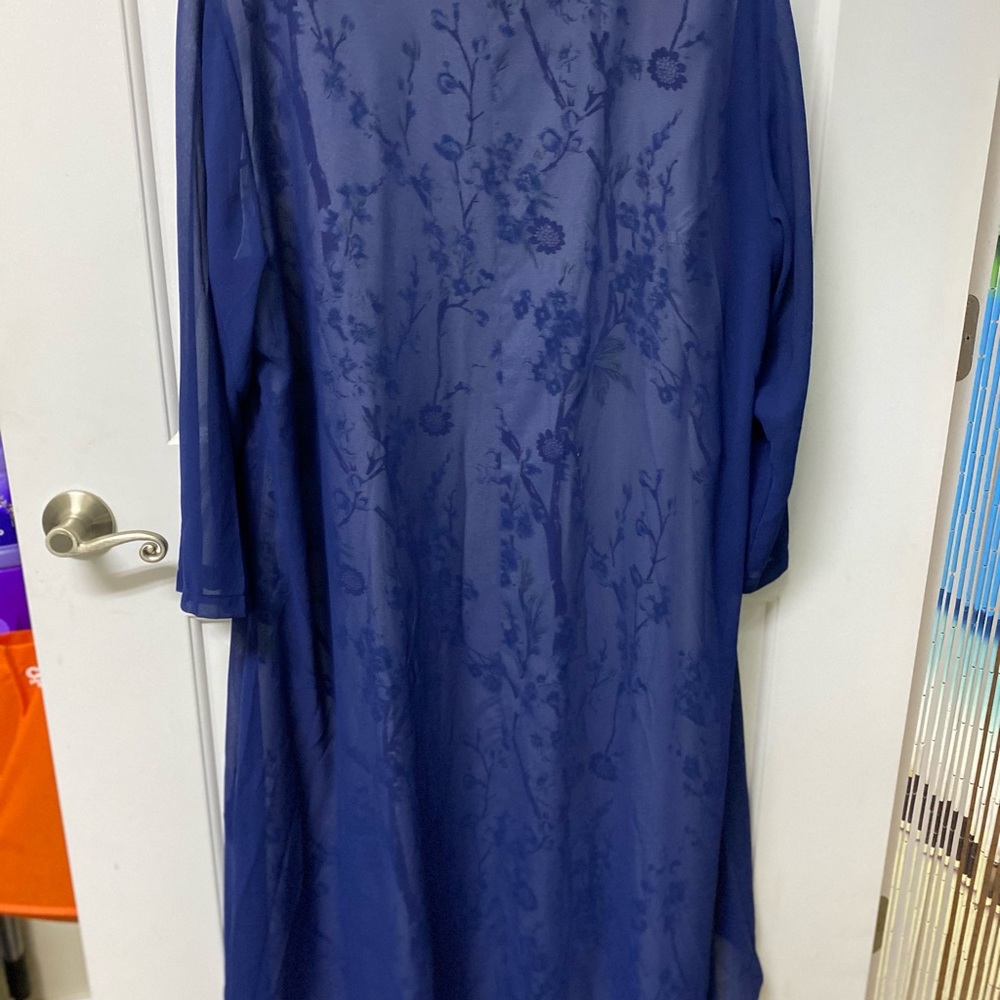 Long Day Dress with shawl 1x